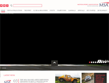 Tablet Screenshot of msauk.org